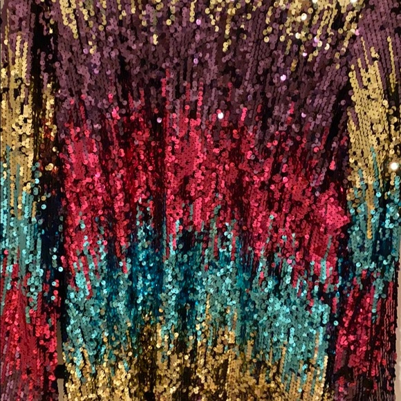 ASOS Sequin Jacket/Midi Blazer - Picture 3 of 3